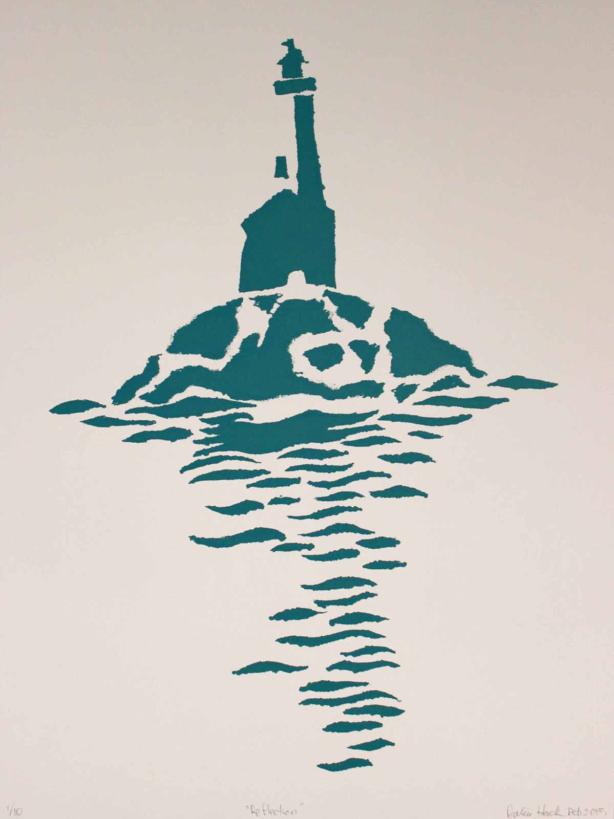 lighthouse silkscreen